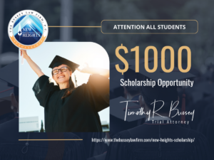 infographic for a scholarship